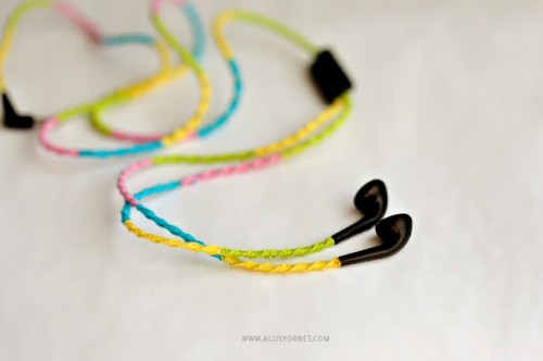 colorful embroidery headphones (via shelterness)