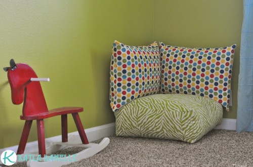 Floor pillows is even a more versatile alternative to poufs. You can use them for decorating your place.