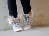 fur lined high tops