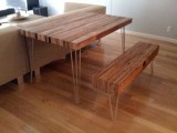 Contemporary Reclaimed Wood Table