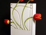 Contemporary Wall Mountable Flower Vases