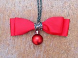 bow tie necklace
