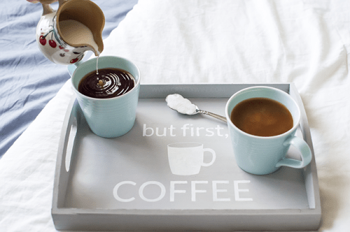 coffee chalkboard tray (via craftywife)