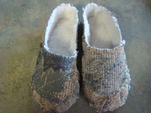 warm and soft slippers (via instructables)