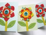 colorful flower card