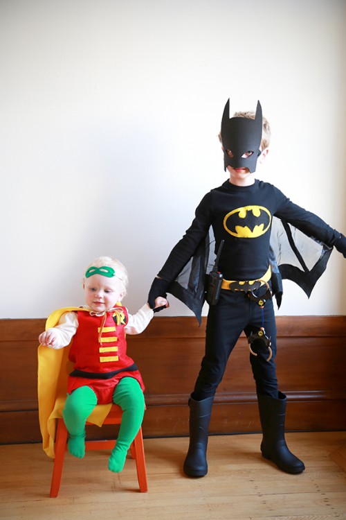 Batman and Robin costumes (via sayyes)