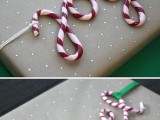 candy cane clay ornaments