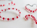 diy beaded candy canes