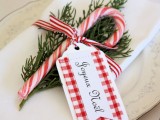 candy cane table cards