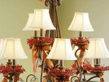 Cute and simple Christmas chandelier