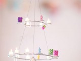 Cute and simple Christmas Chandelier