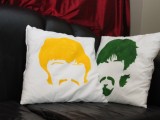 Cool Colorful Diy Beatles Pillows