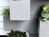 Cool Concrete Blocks For Planting Succulents