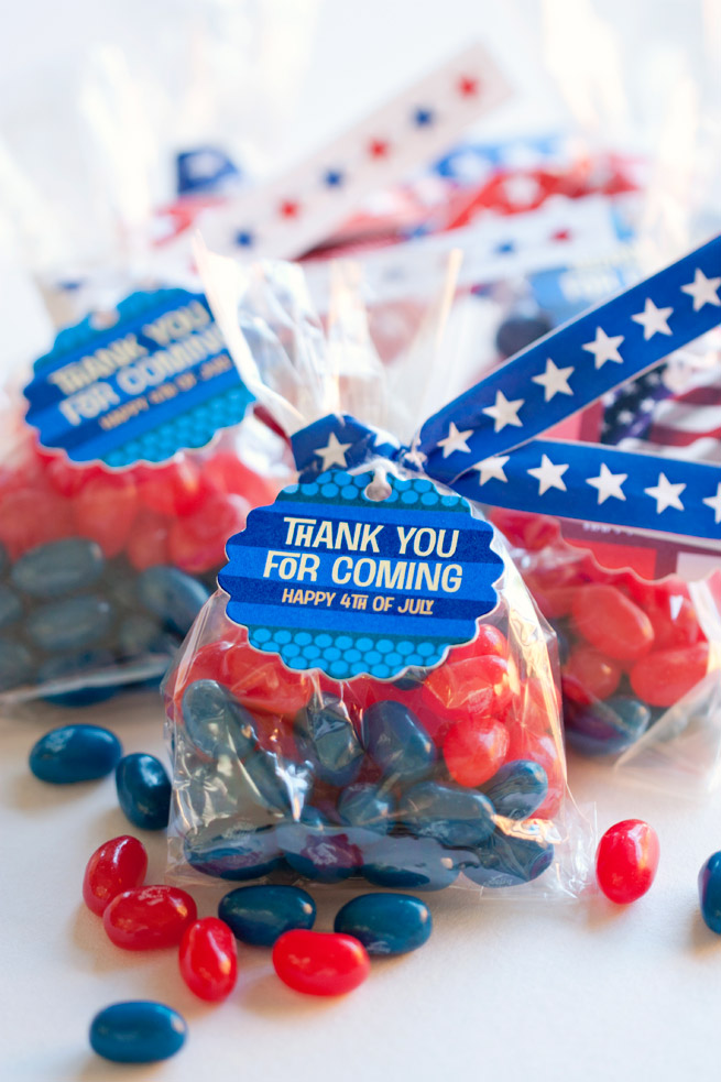 patriotic candy favors