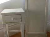 furniture distressed with paint and wax