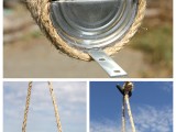 sisal rope bird feeder