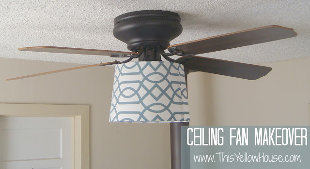 ceiling fan makeover