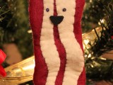 DIY Bacon Christmas Ornament