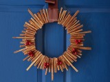 DIY Cinnamon Roll Christmas Wreath