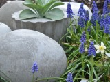 concrete garden orbs