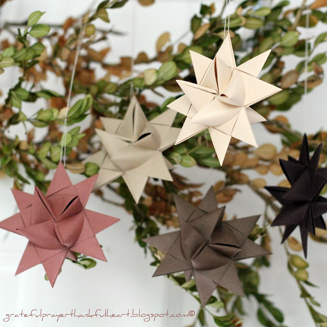 3D Christmas star ornament