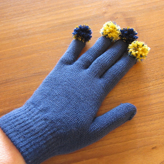 gloves with funny fingers