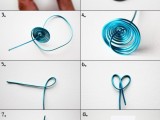 Cool Diy Heart Photo Holder Of Wire