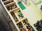 DIY Underbed Lego Storage