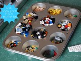 Lego Storage In A Muffet Tray