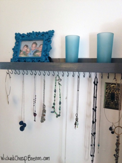 Cool Diy Necklace Shelf