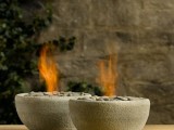 concrete fire bowls