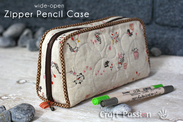 zipper pencil case