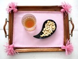 candy pink placemat