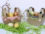 cardboard Easter basket