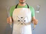 manly apron