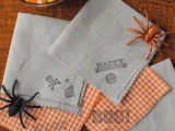 spooky Halloween cocktail napkins