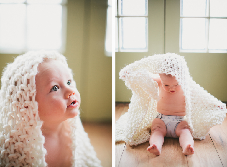 easy baby knit blanket