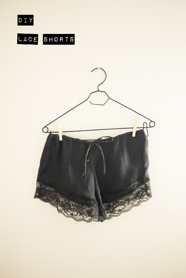 lace shorts (via project-twentytwo)