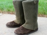 no sew sweater boots