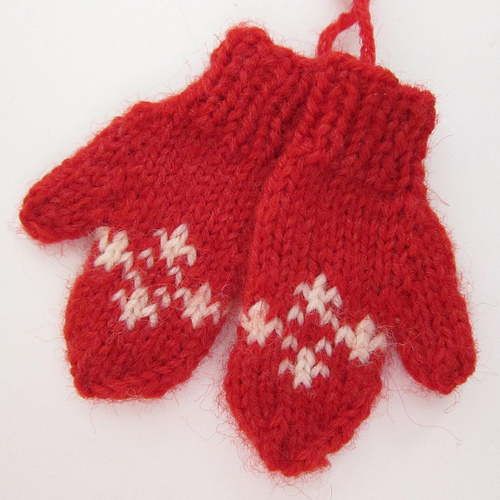 little mittens for decor