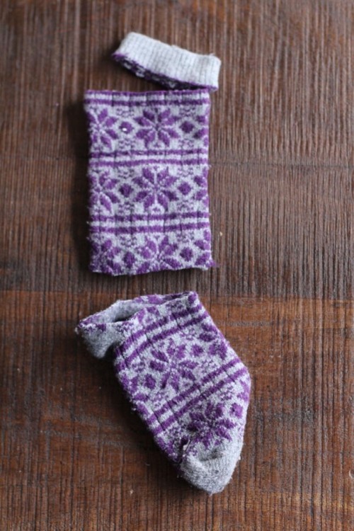 Cozy Diy Winter Sock Bracelet