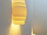 voluminous paper wall lamp