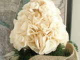 coffee filter tree topper