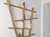 Creative Diy Grid Shelf Of Wood