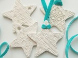 clay star decorations
