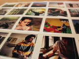 sewn photo collage