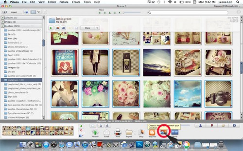 Instagram photo collage (via findingnana)