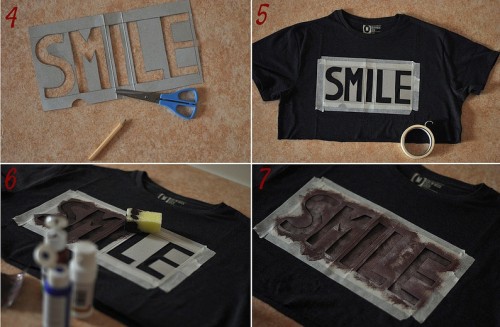 Creative Diy Top With A Message