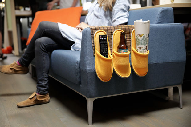 slippers caddy (via instructables)