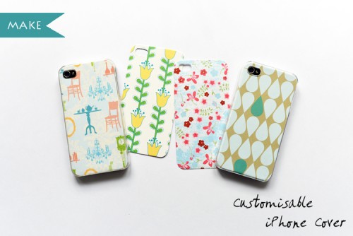 Customisable DIY iPhone Cover